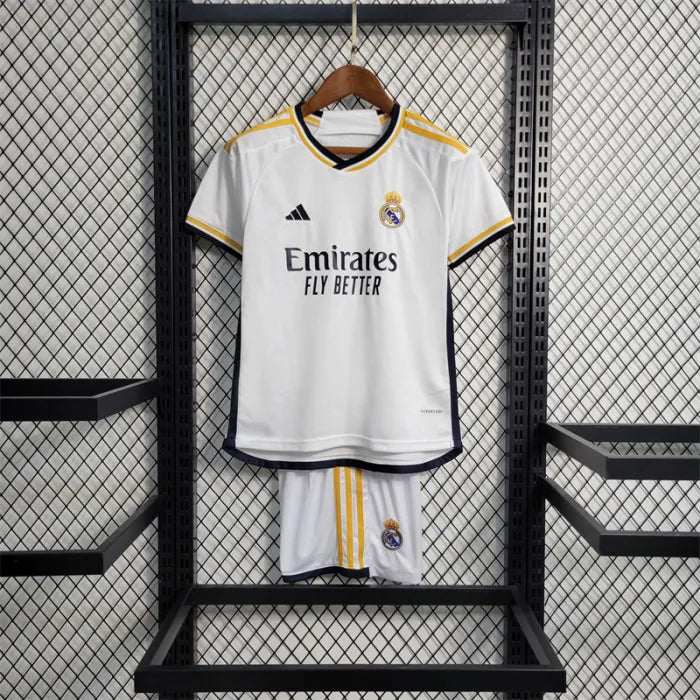 23-24 Uniforme Real Madrid Casa Niños