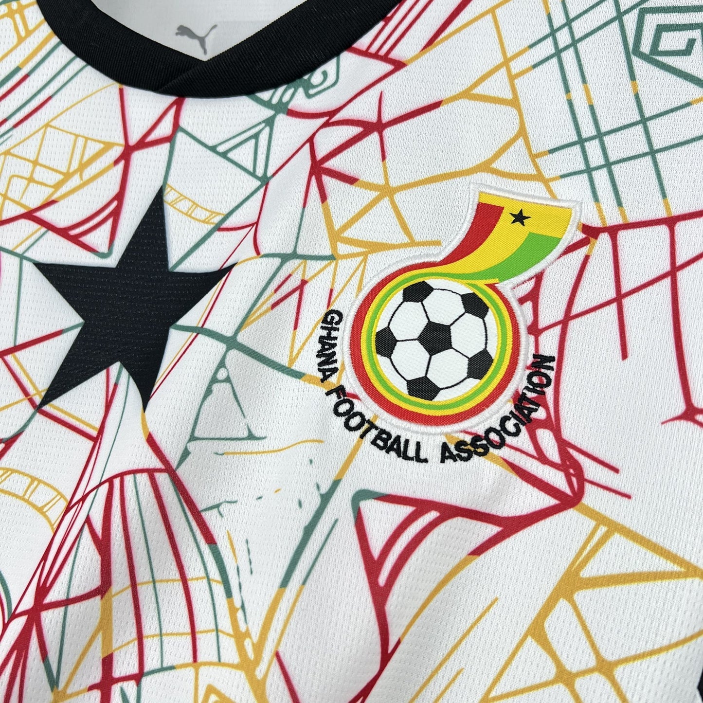 2026 Camiseta Ghana Visita Fan Version