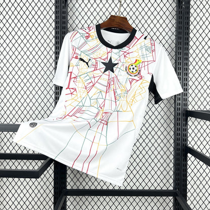 2026 Camiseta Ghana Visita Fan Version