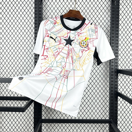 2026 Camiseta Ghana Visita Fan Version