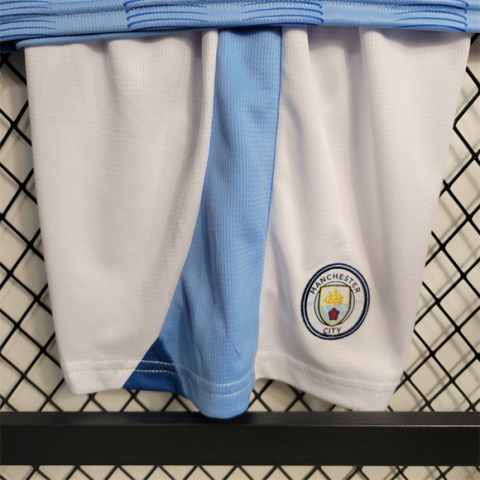 23-24 Uniforme Manchester City Casa Niños