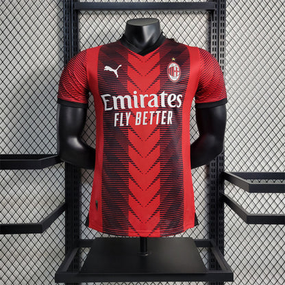 23-24 Camiseta AC Milan Casa Player Version – Matchday Store Costa Rica