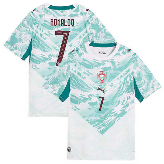 2026 Camiseta Portugal Visita Player Version Talla M RONALDO #7 Entrega Inmediata