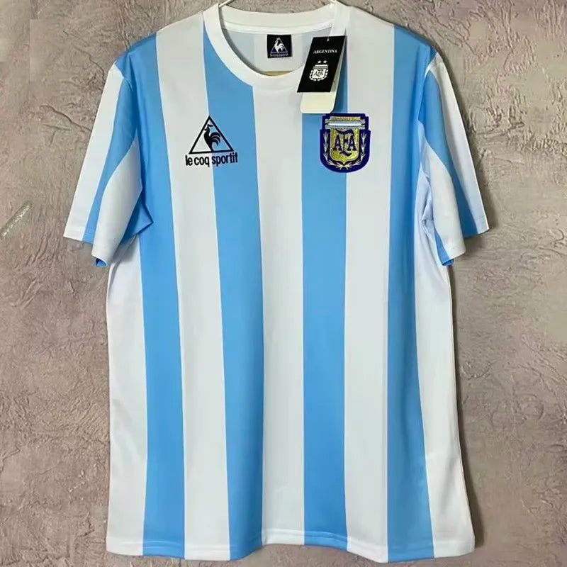 1986 Argentina Casa Camiseta Retro