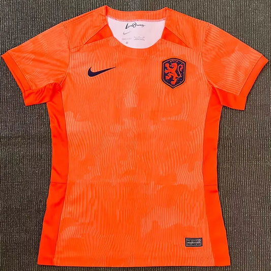 2023 Camiseta Paises Bajos Casa Mundial Femenino Mujer