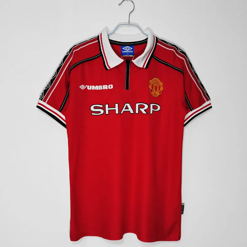 1998-1999 Manchester United Casa Camiseta Retro