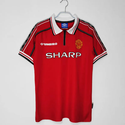 1998-1999 Manchester United Casa Camiseta Retro