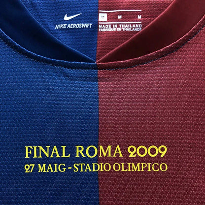 2008-2009 Barcelona UCL Version Casa Camiseta Retro