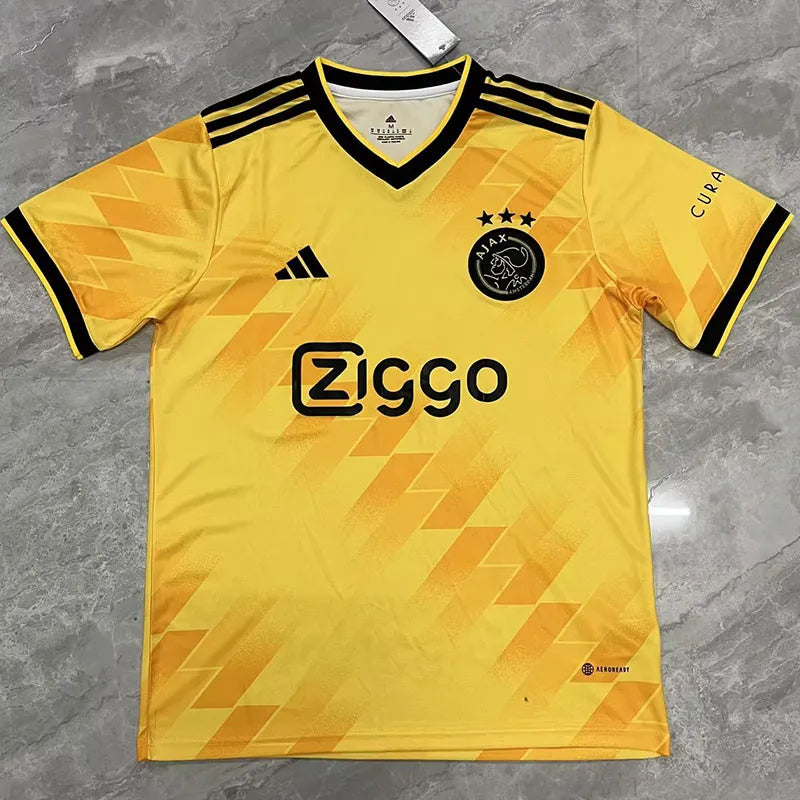 23-24 Camiseta Ajax Yellow Fan Version