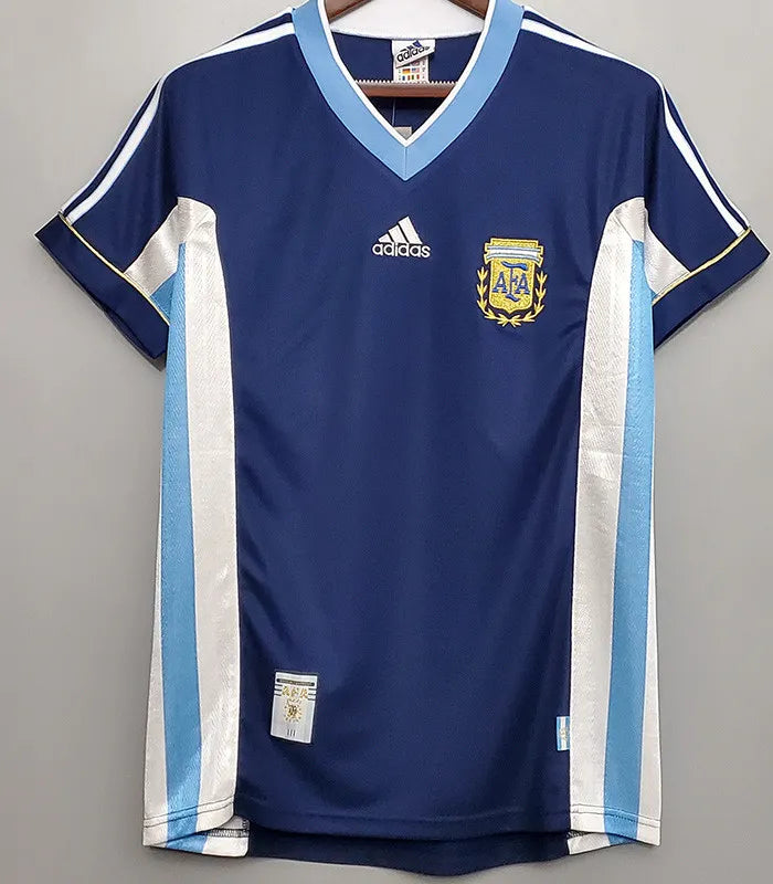 1998 Argentina Visita Camiseta Retro