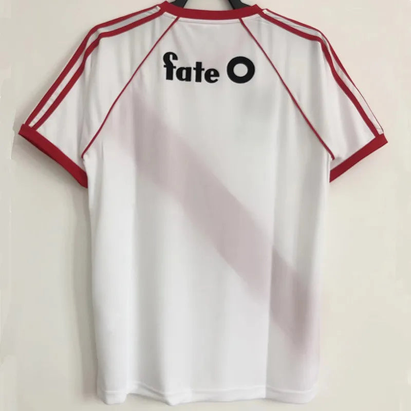 1986 River Plate White Camiseta Retro