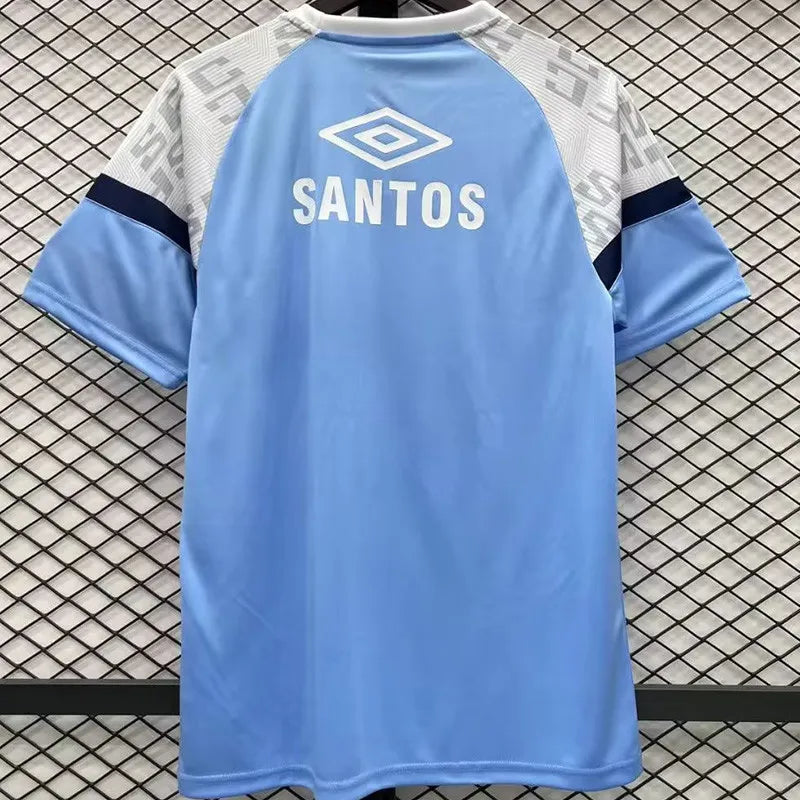 23-24 Camiseta Santos FC Blue Entrenamiento