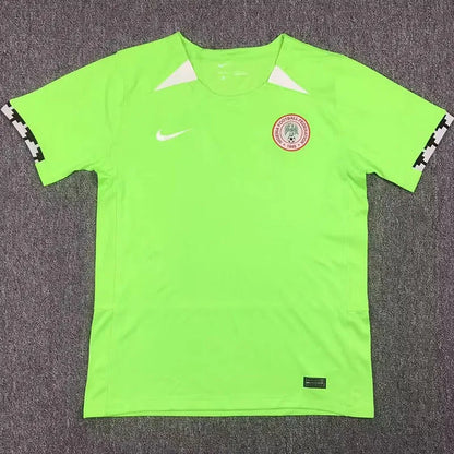 23-24 Camiseta Nigeria Fluorescent Green Fan Version