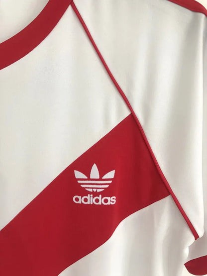 1986 River Plate White Camiseta Retro