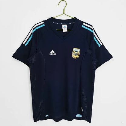 2002 Argentina Visita Camiseta Retro