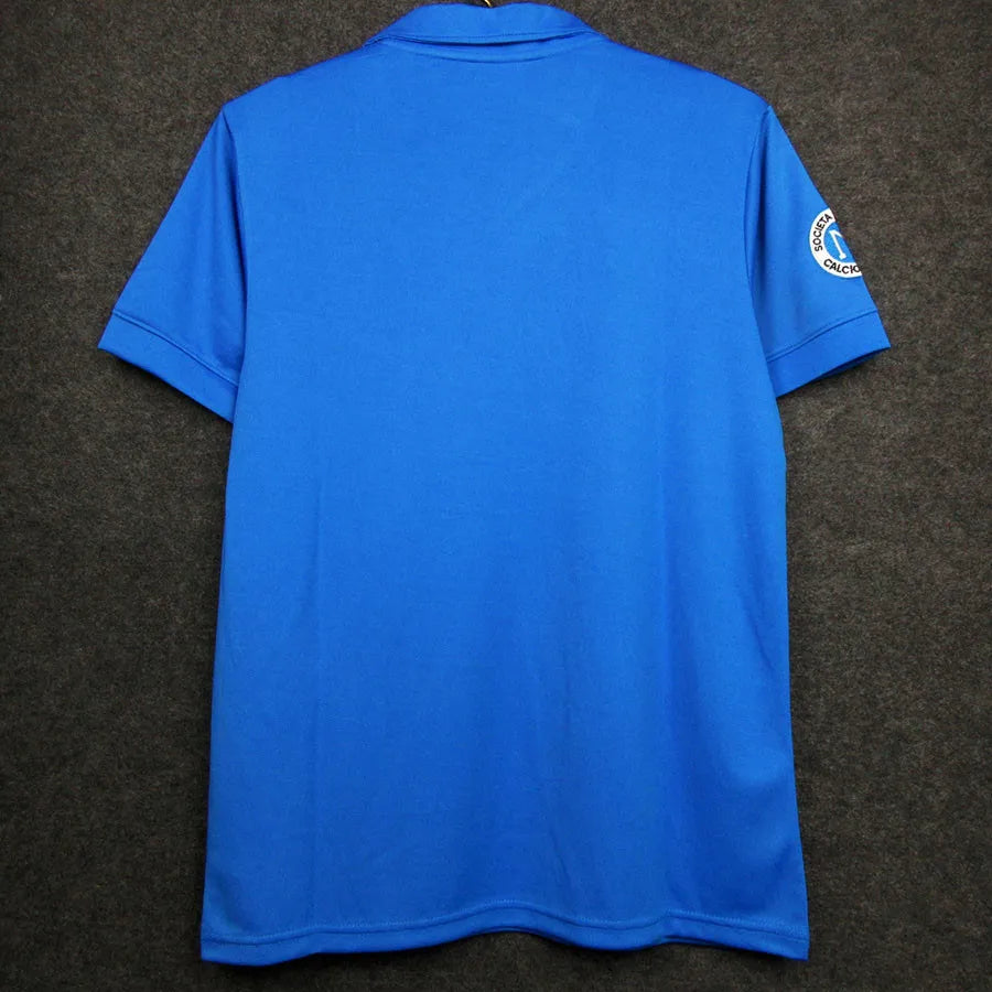 1987-1988 Napoli Casa Blue Camiseta Retro