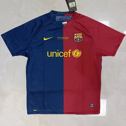 2008-2009 Barcelona UCL Version Casa Camiseta Retro