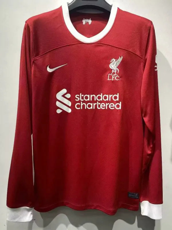 23-24 Camiseta Liverpool Casa Manga Larga