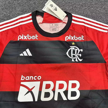 23-24 Camiseta Flamengo Casa Fan Version