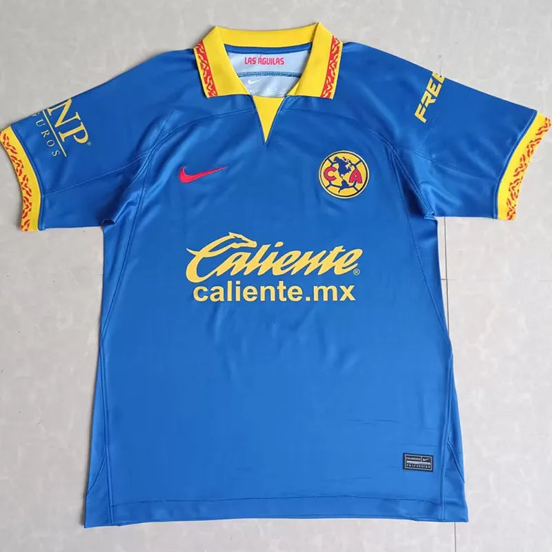 23-24 Camiseta Club America Blue Fan Version