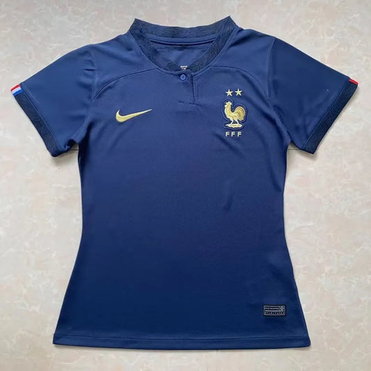 22-23 Camiseta Francia Casa Copa Mundial Mujer