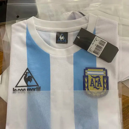 1986 Argentina Casa Camiseta Retro