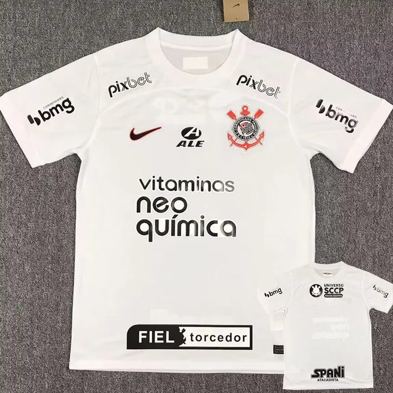 23-24 Camiseta Corinthians Casa Fan Version