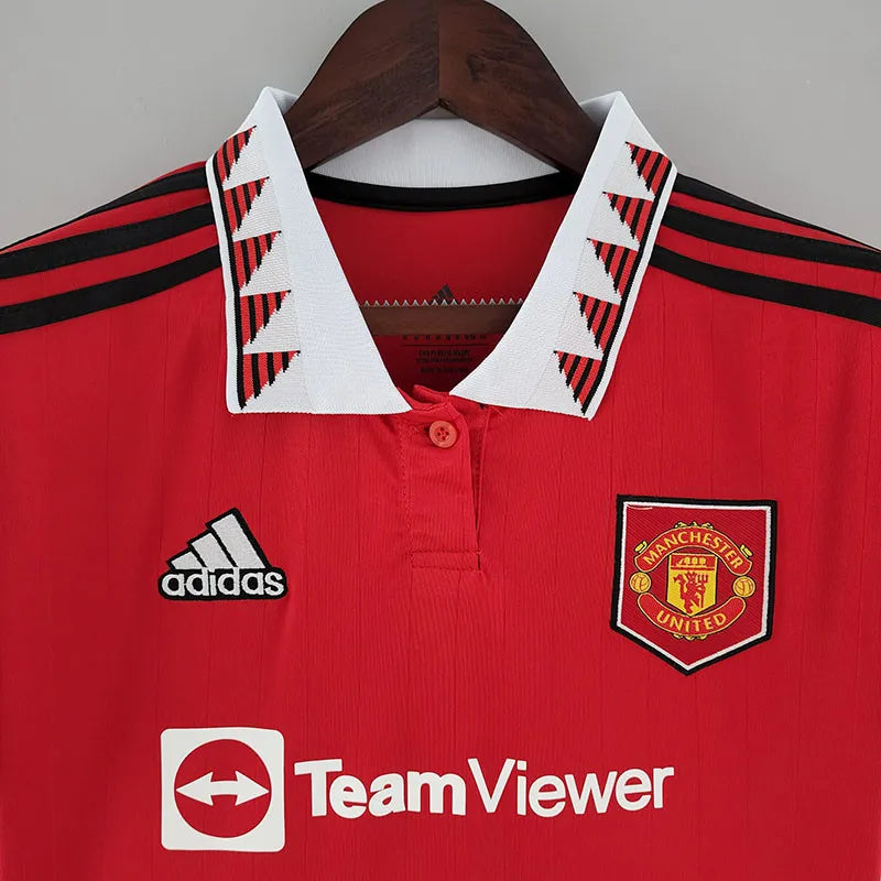 22-23 Camiseta Manchester United Casa Mujer