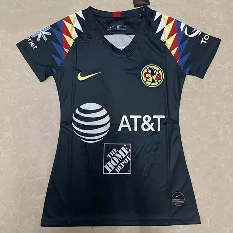 2018-2019 Camiseta Club America Visita Retro Mujer