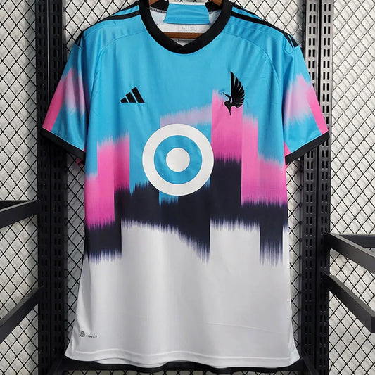 23-24 Camiseta Minnesota United Visita Fan Version