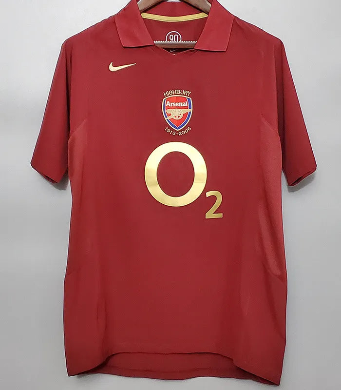 2005-2006 Arsenal Casa Camiseta Retro