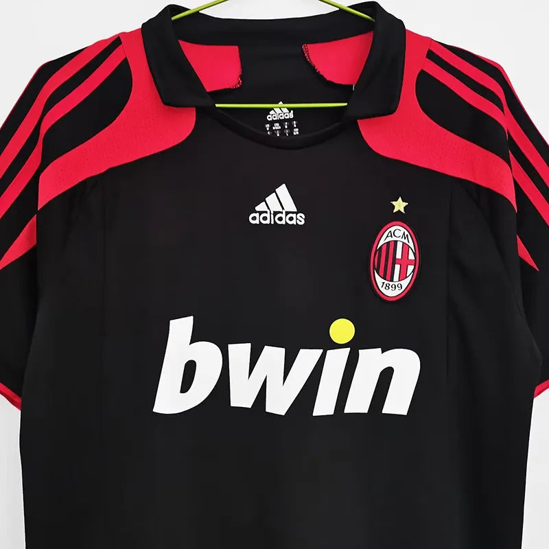 2007-2008 AC Milan Casa Camiseta Retro
