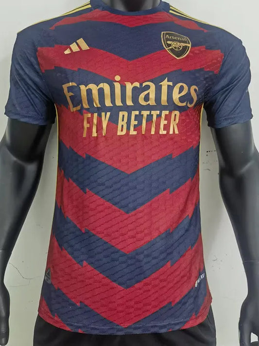 23-24 Camiseta Arsenal Special Edition Royal Blue Red Player Version