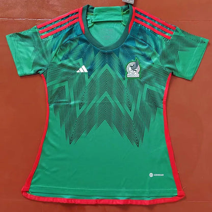 22-23 Camiseta Mexico Casa Copa Mundial Mujer