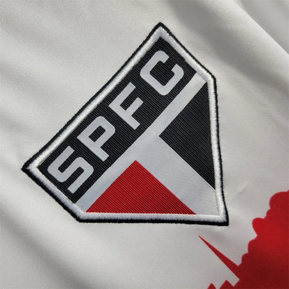 23-24 Camiseta Sao Paulo Special Edition White Fan Version Socc...