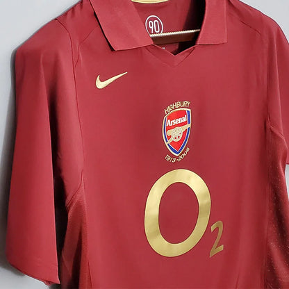 2005-2006 Arsenal Casa Camiseta Retro