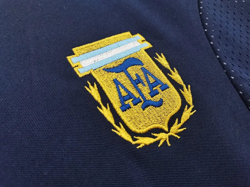 2002 Argentina Visita Camiseta Retro