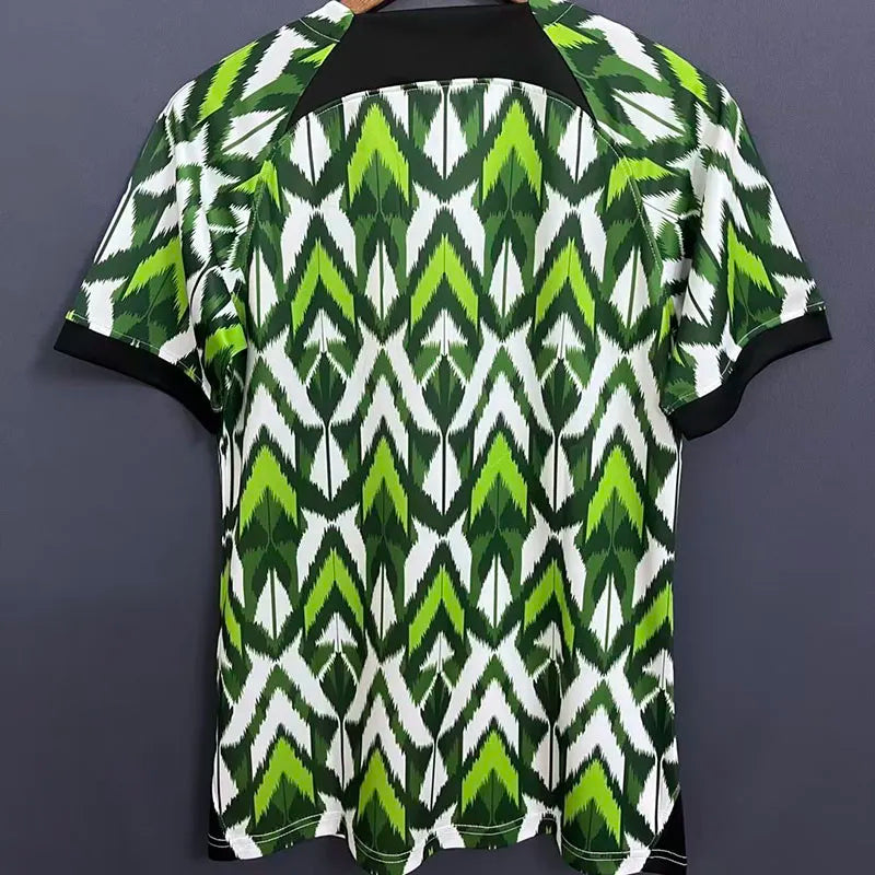 23-24 Camiseta Nigeria Green White Entrenamiento