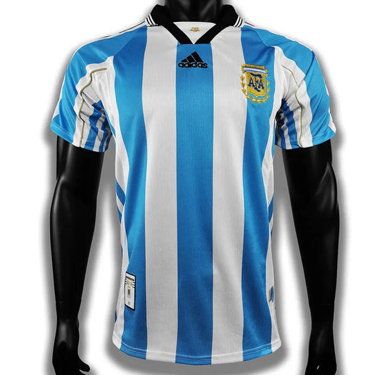 1998 Argentina Casa Camiseta Retro