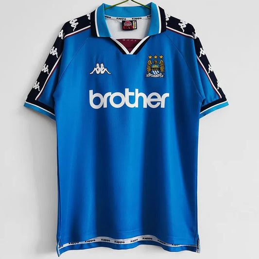 1997-1999 Manchester City Casa Camiseta Retro